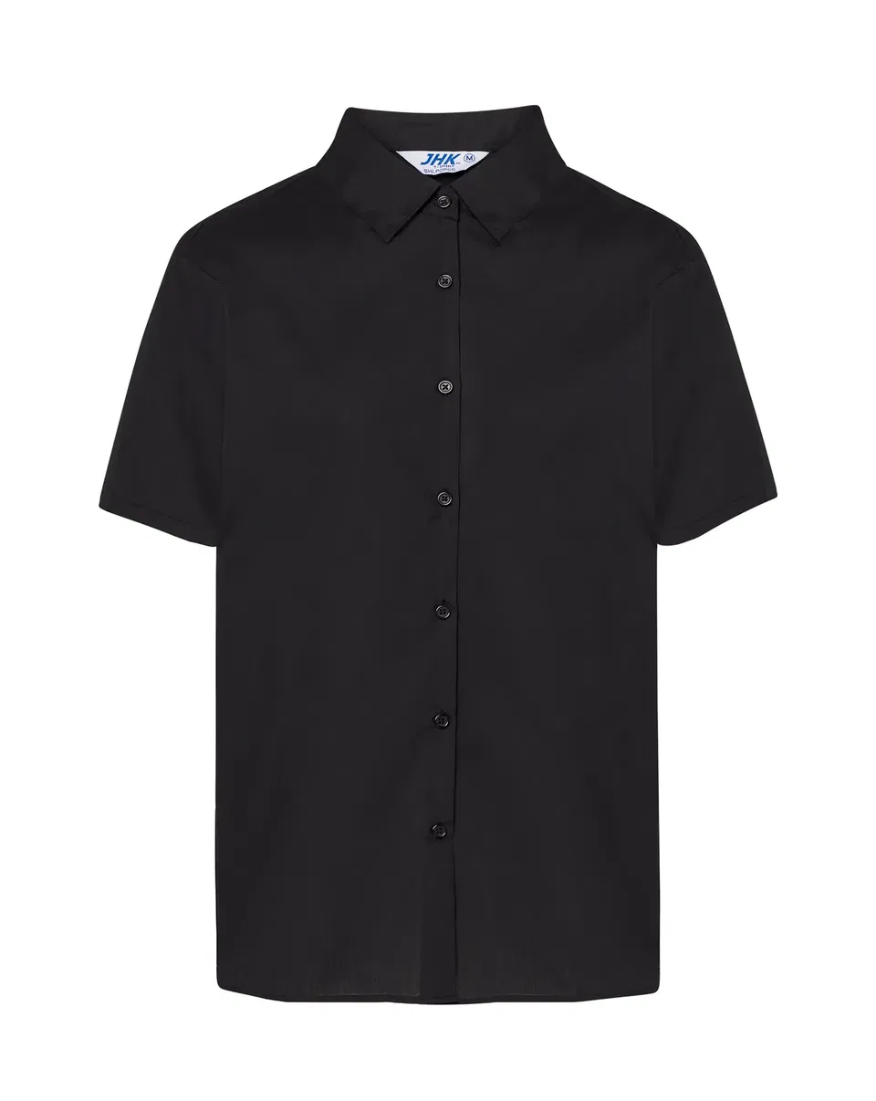 Lady Casual & Business Ss Shirt Popelin