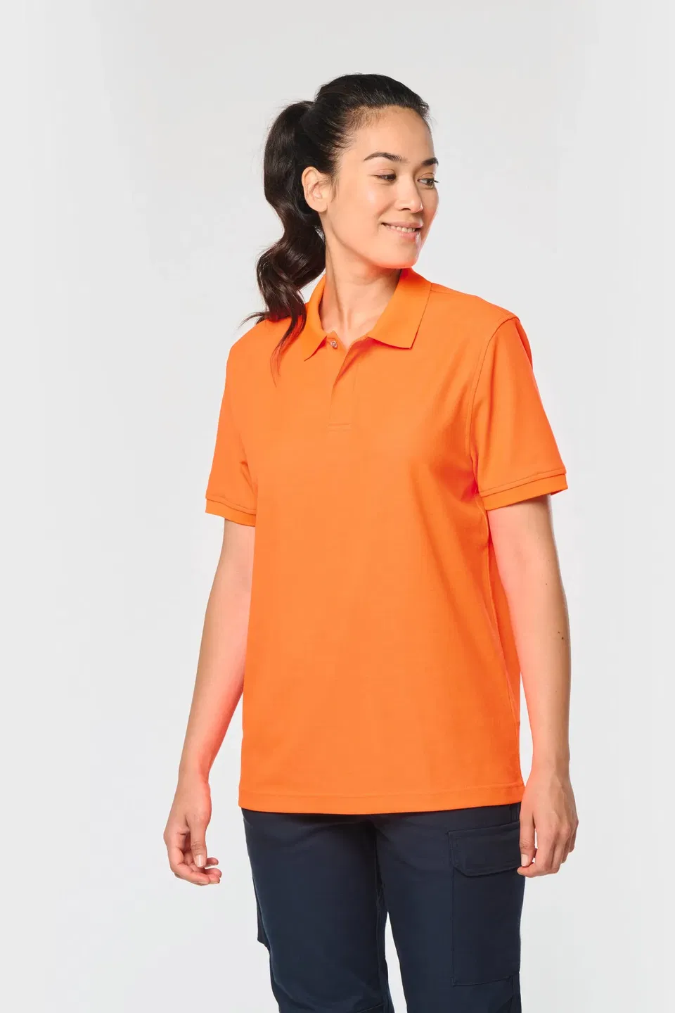 Polo ecorresponsable algodón/poliéster unisex