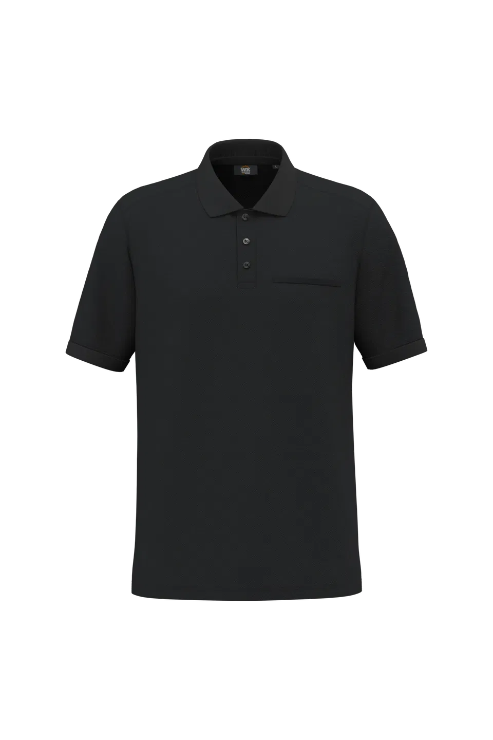 Polo ecorresponsable con bolsillo en el pecho unisex