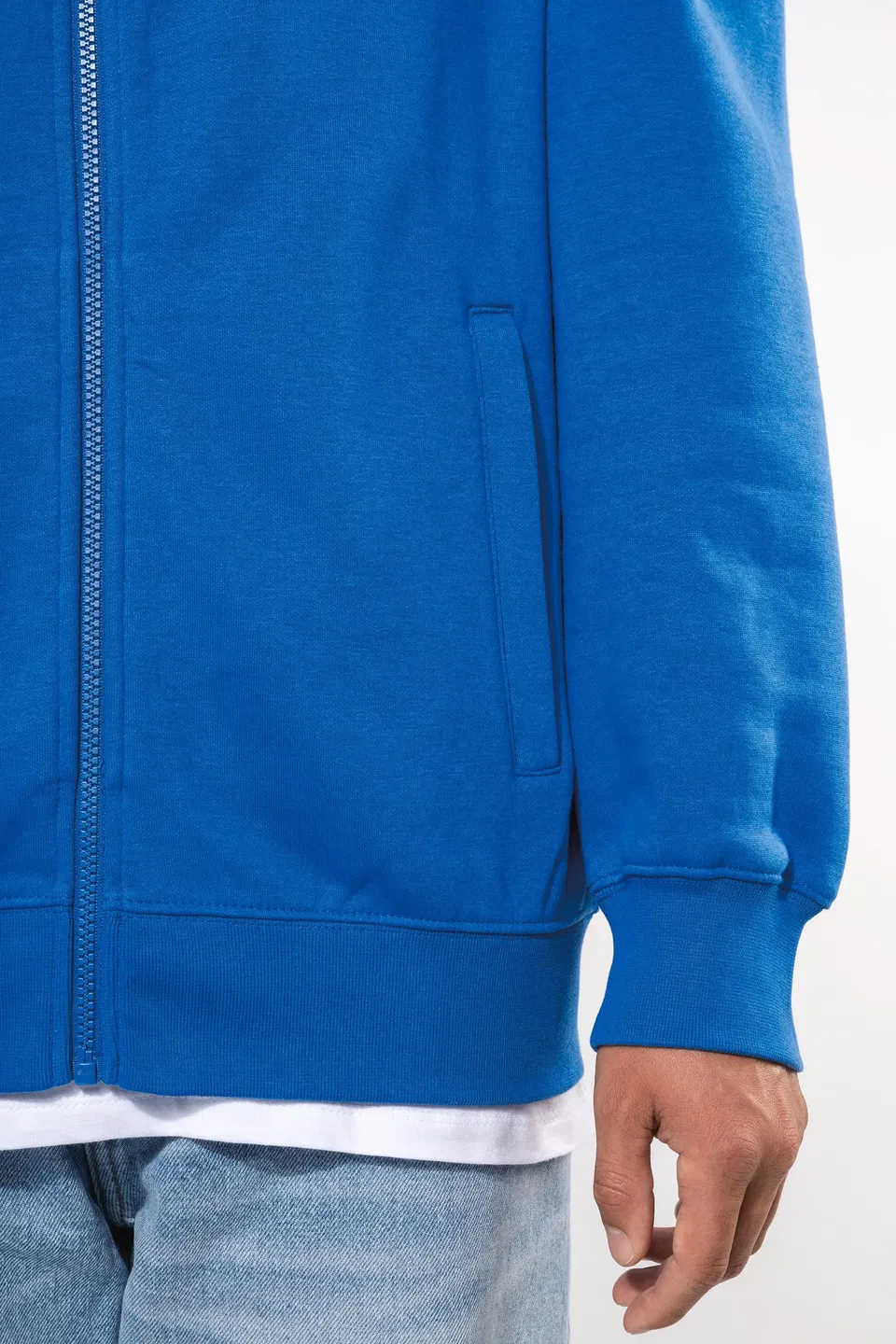 Chaqueta felpa hombre