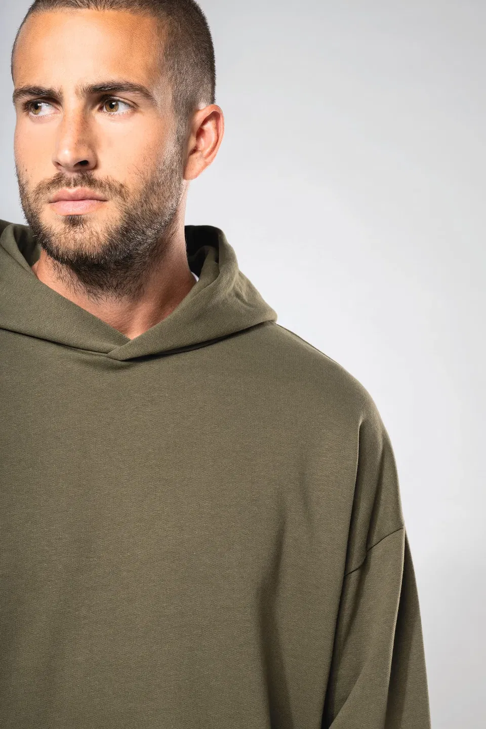Sudadera de felpa oversize con capucha unisex