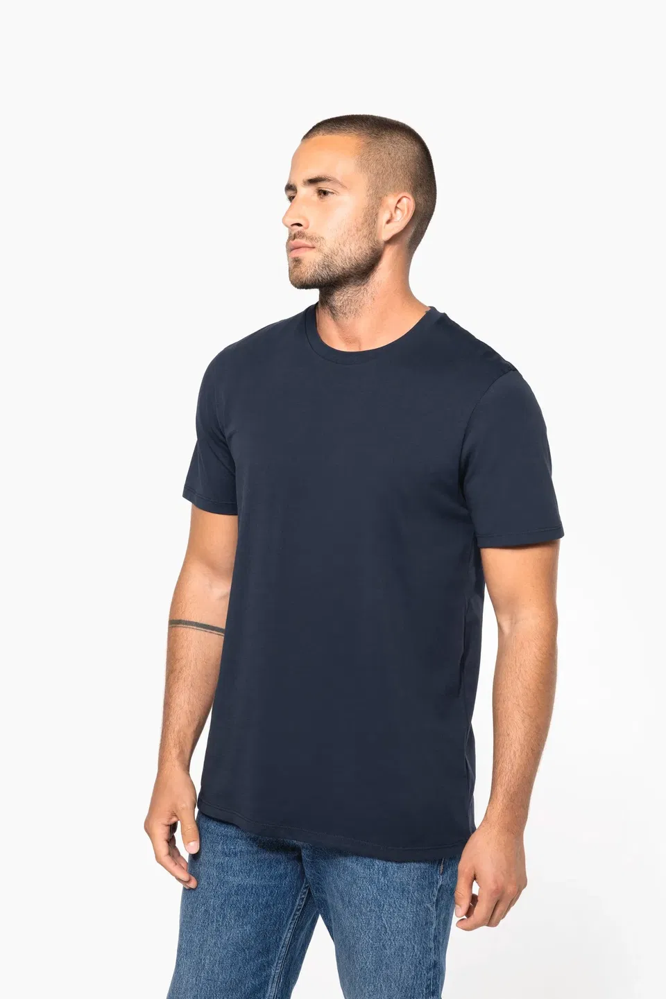 Camiseta cuello redondo y manga corta unisex