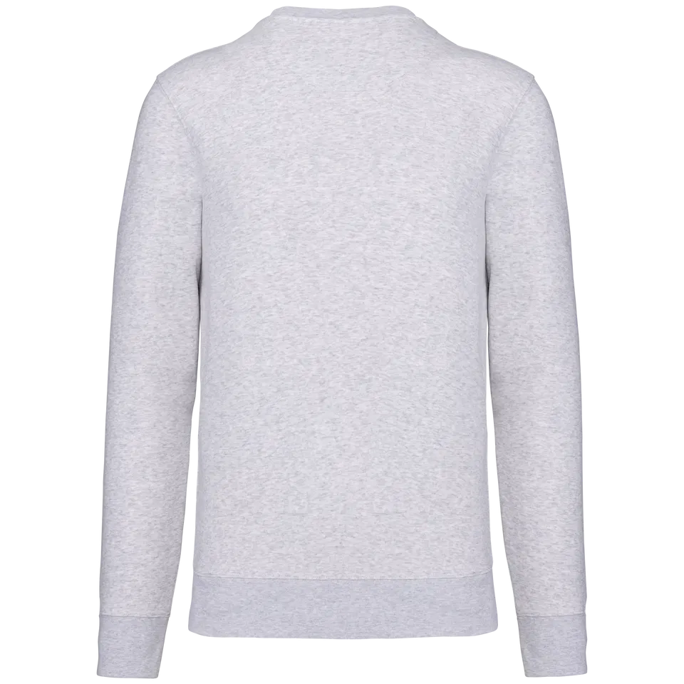 Sudadera ecorresponsable de cuello redondo unisex