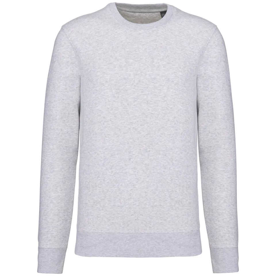 Sudadera ecorresponsable de cuello redondo unisex