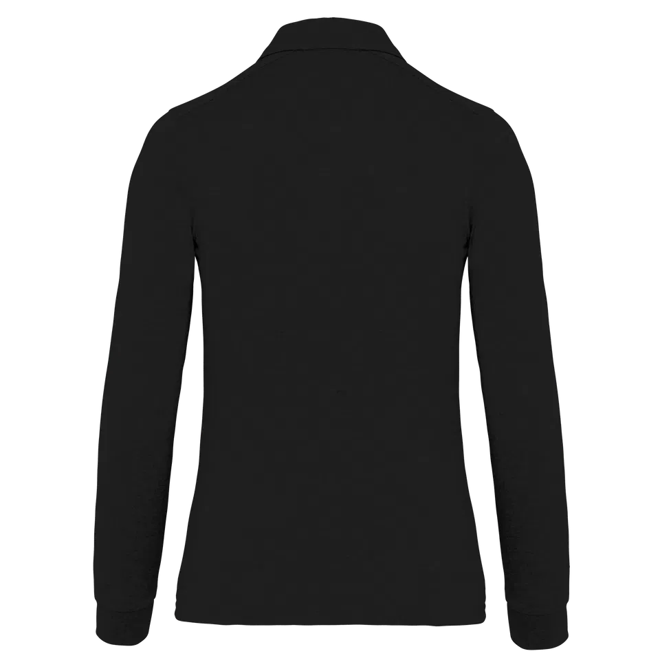 Polo jersey manga larga mujer