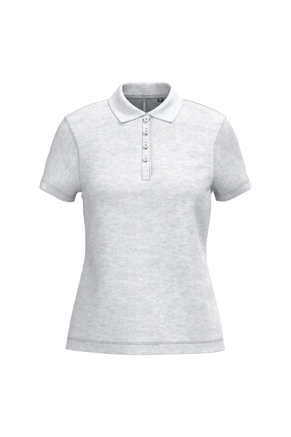 Polo piqué manga corta de mujer