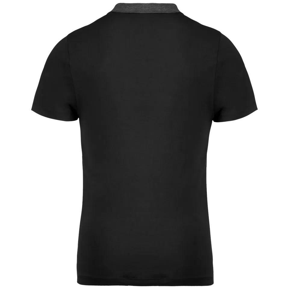 Polo jersey bicolor hombre