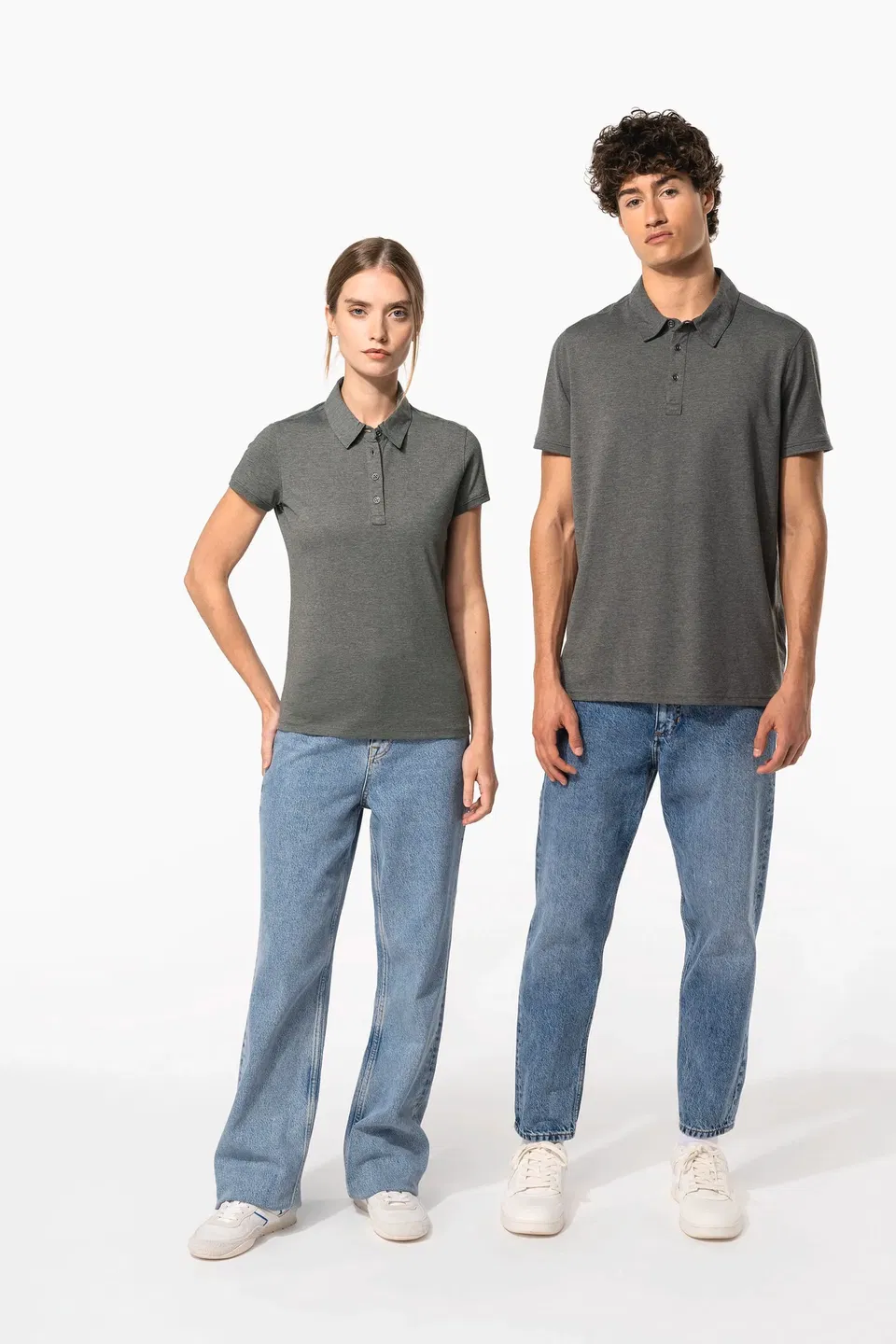 Polo jersey manga corta hombre