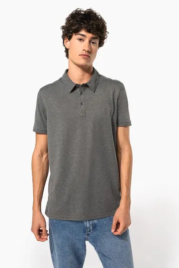 Polo jersey manga corta hombre