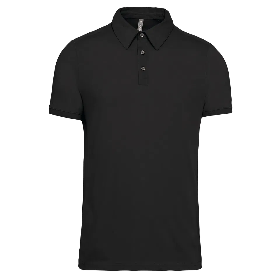 Polo jersey manga corta hombre