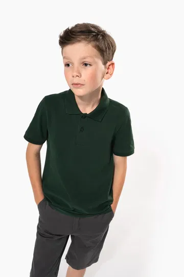Polo manga corta infantil