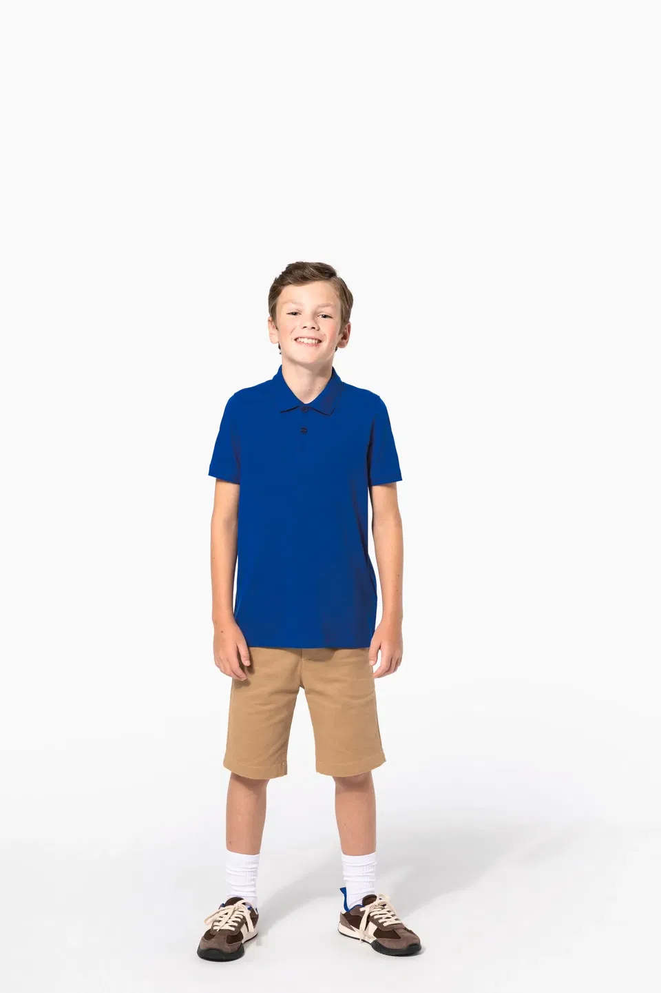 Polo manga corta infantil