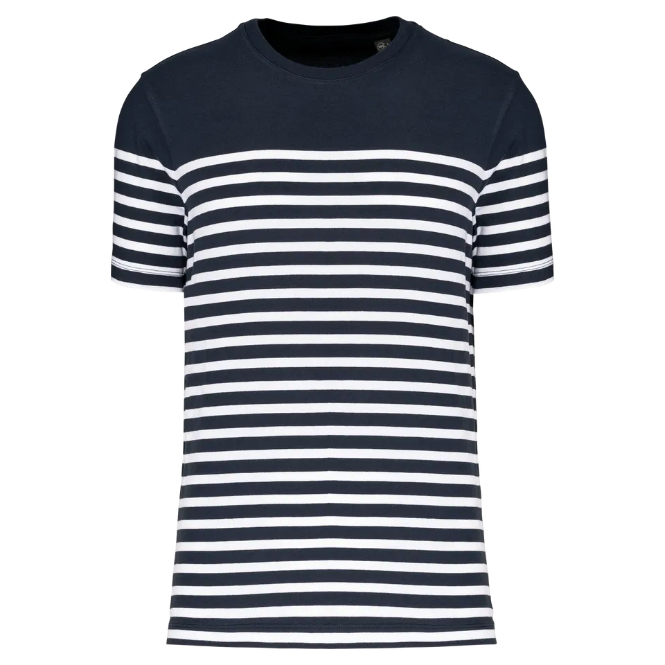 Camiseta marinera algodón orgánico hombre