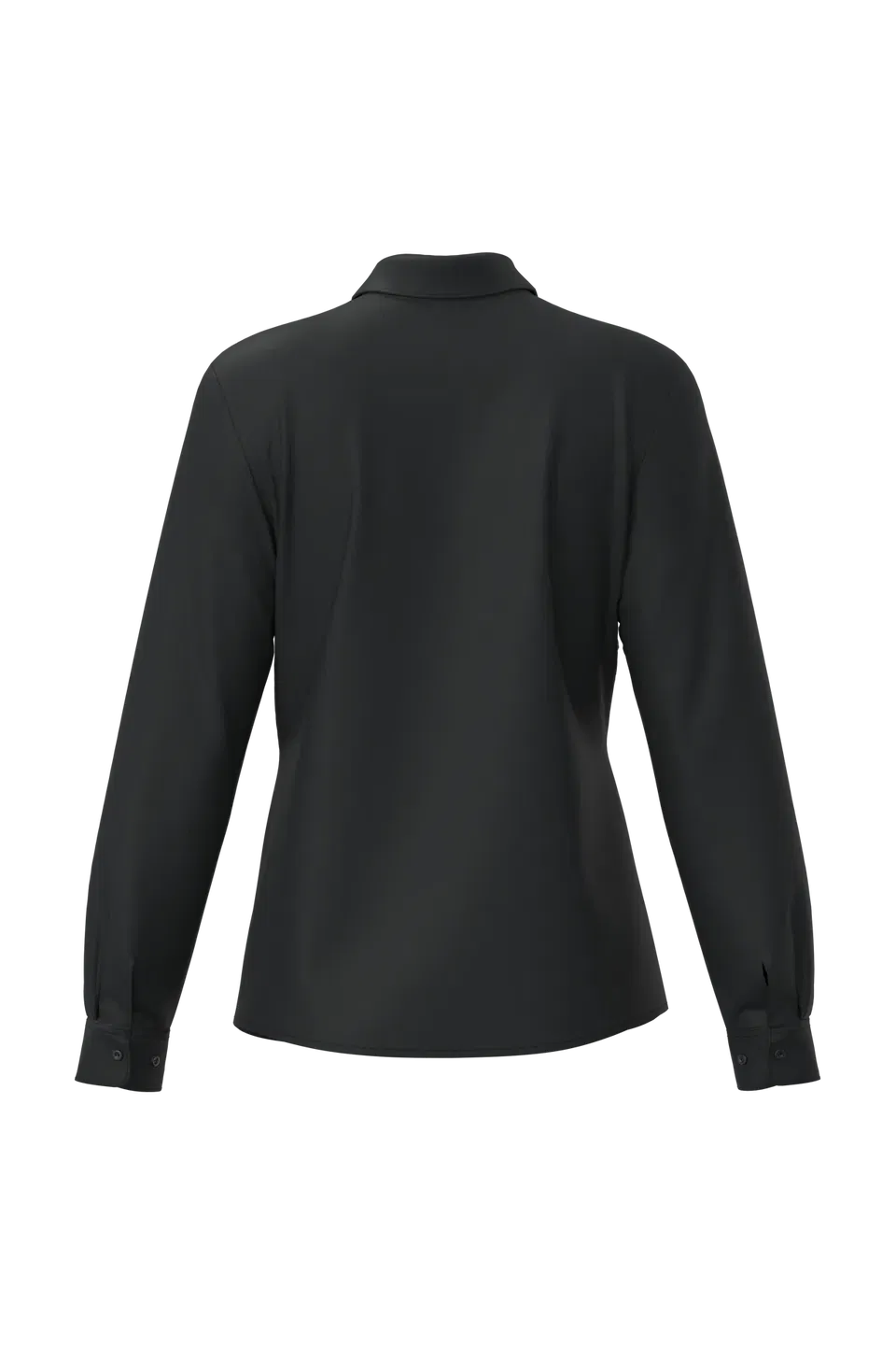 Camisa popelina de polialgodón de fácil cuidado para mujer