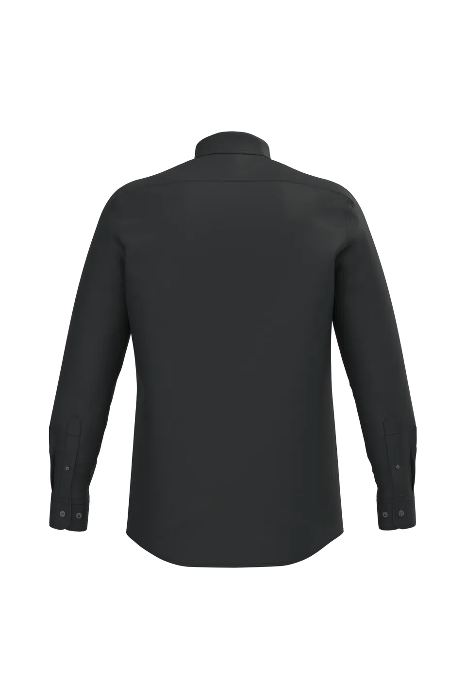 Camisa de popelina de polialgodón de fácil cuidado para hombre