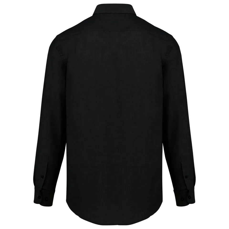 Camisa oxford manga larga hombre