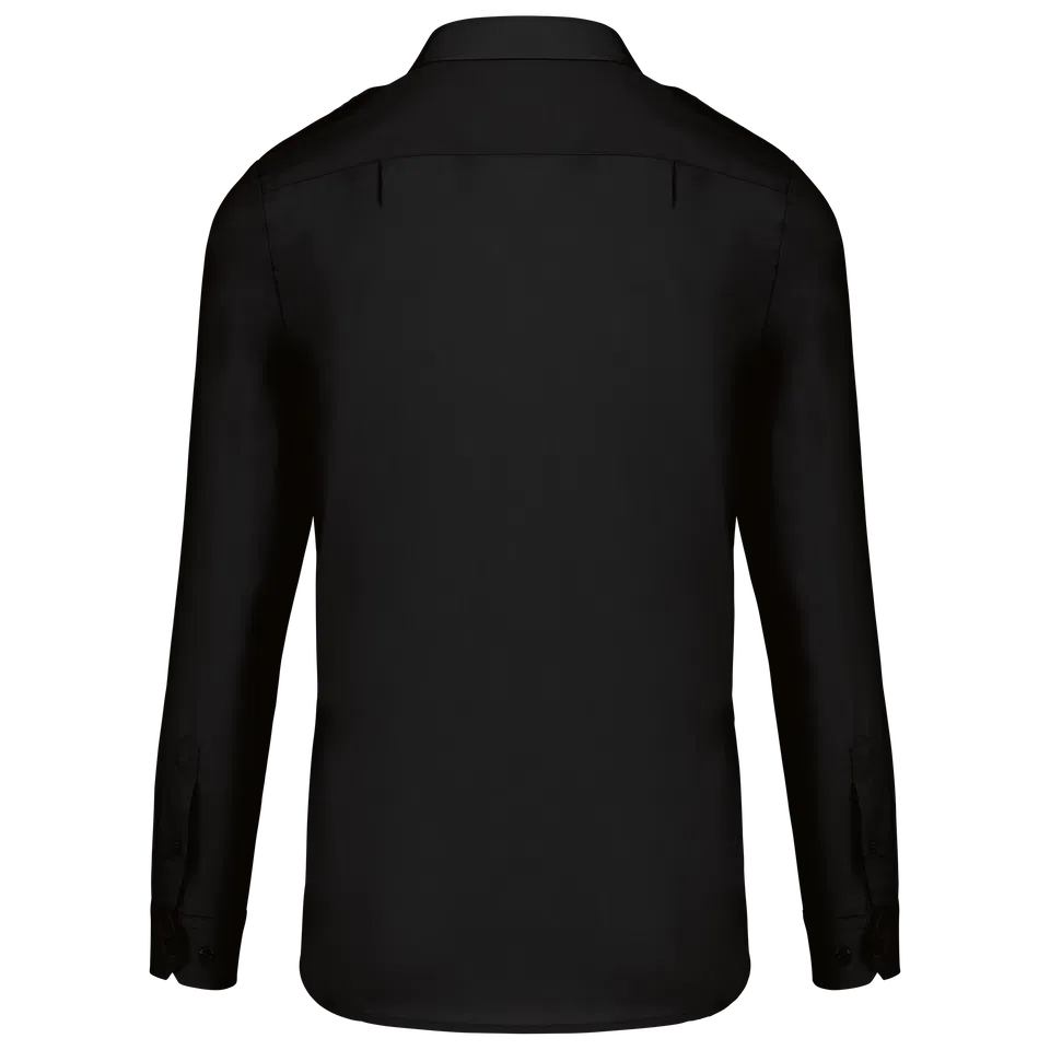 Camisa piloto manga larga hombre