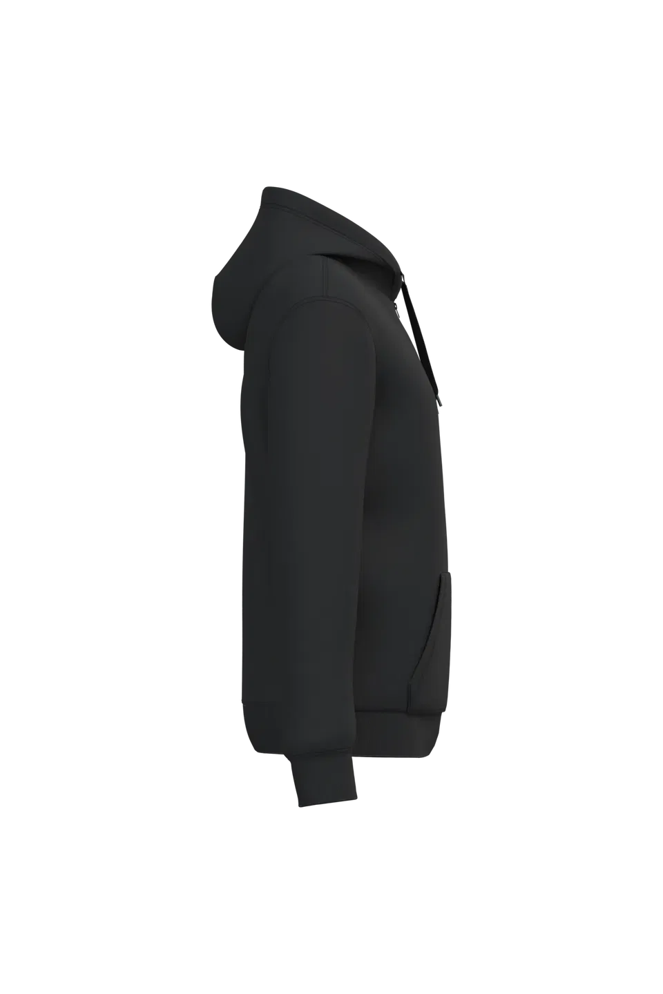 Sudadera con capucha y cremallera reciclada unisex