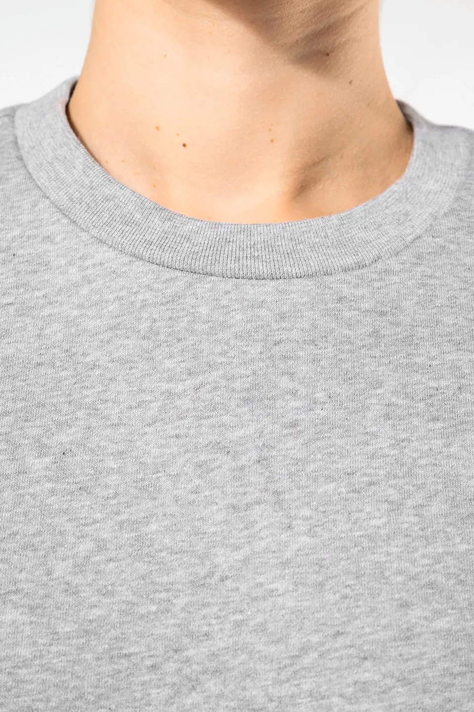 Sudadera cuello redondo 80/20 unisex