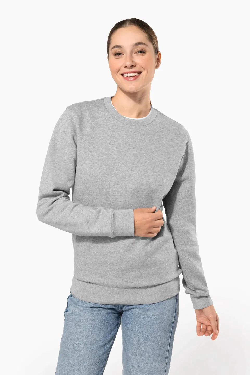 Sudadera cuello redondo 80/20 unisex