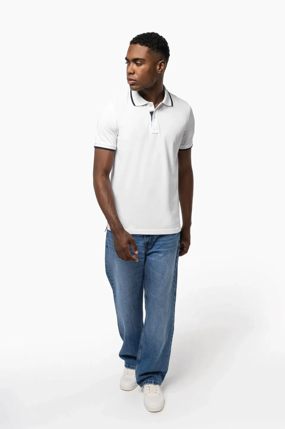 Polo manga corta hombre