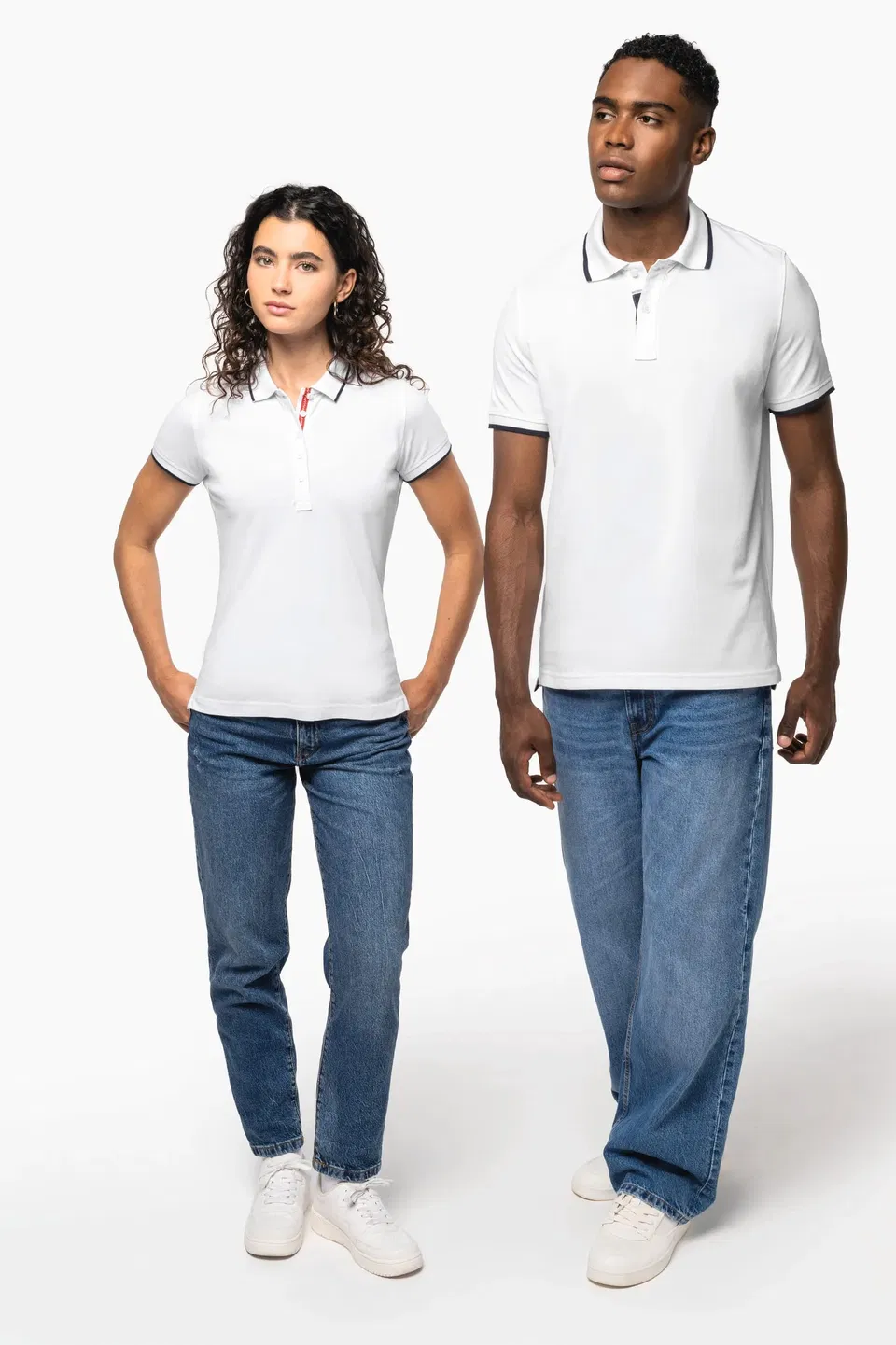 Polo manga corta hombre