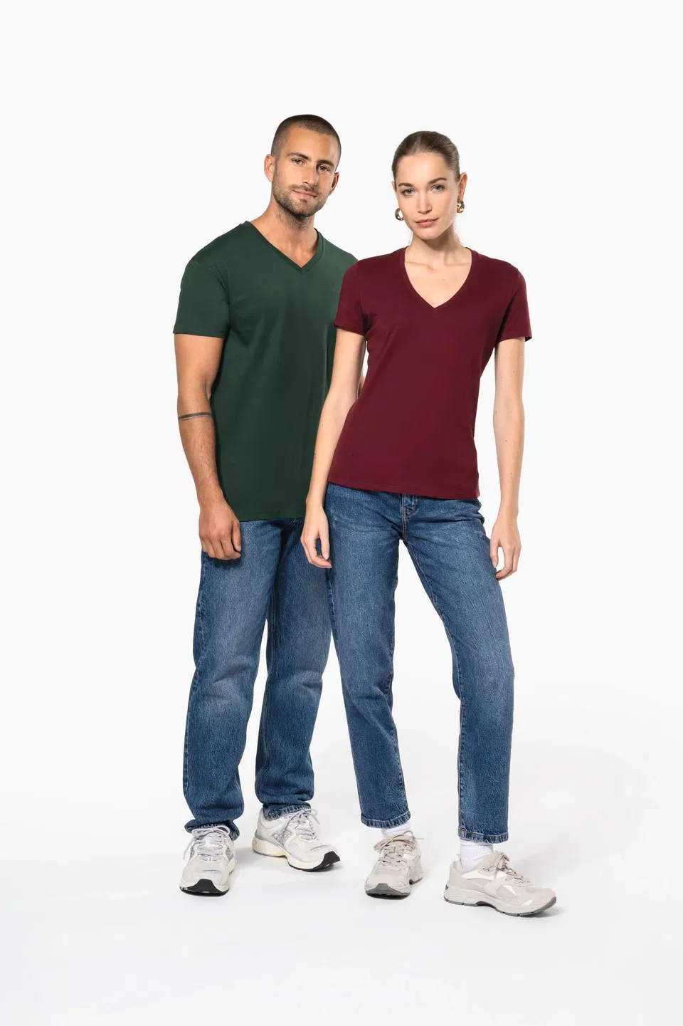 Camiseta BIO150 IC cuello de pico mujer