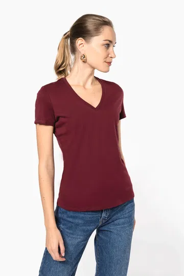 Camiseta BIO150 IC cuello de pico mujer