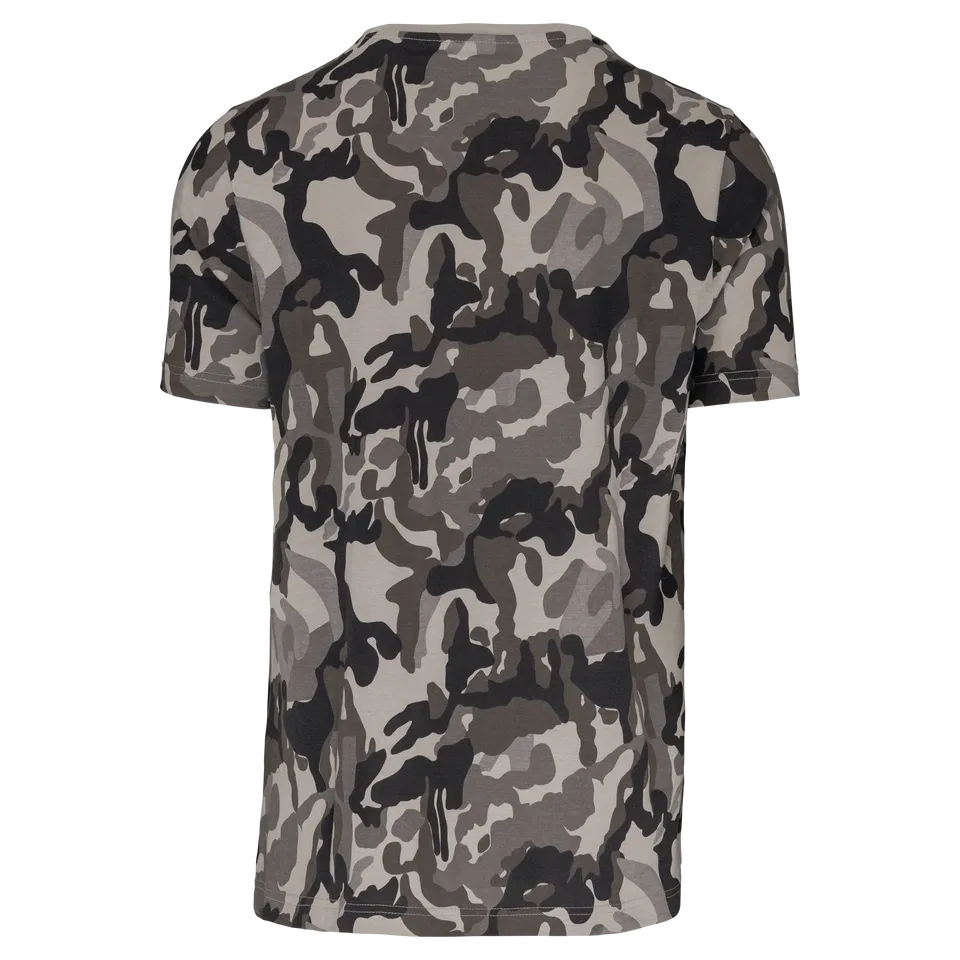 Camiseta camuflaje hombre