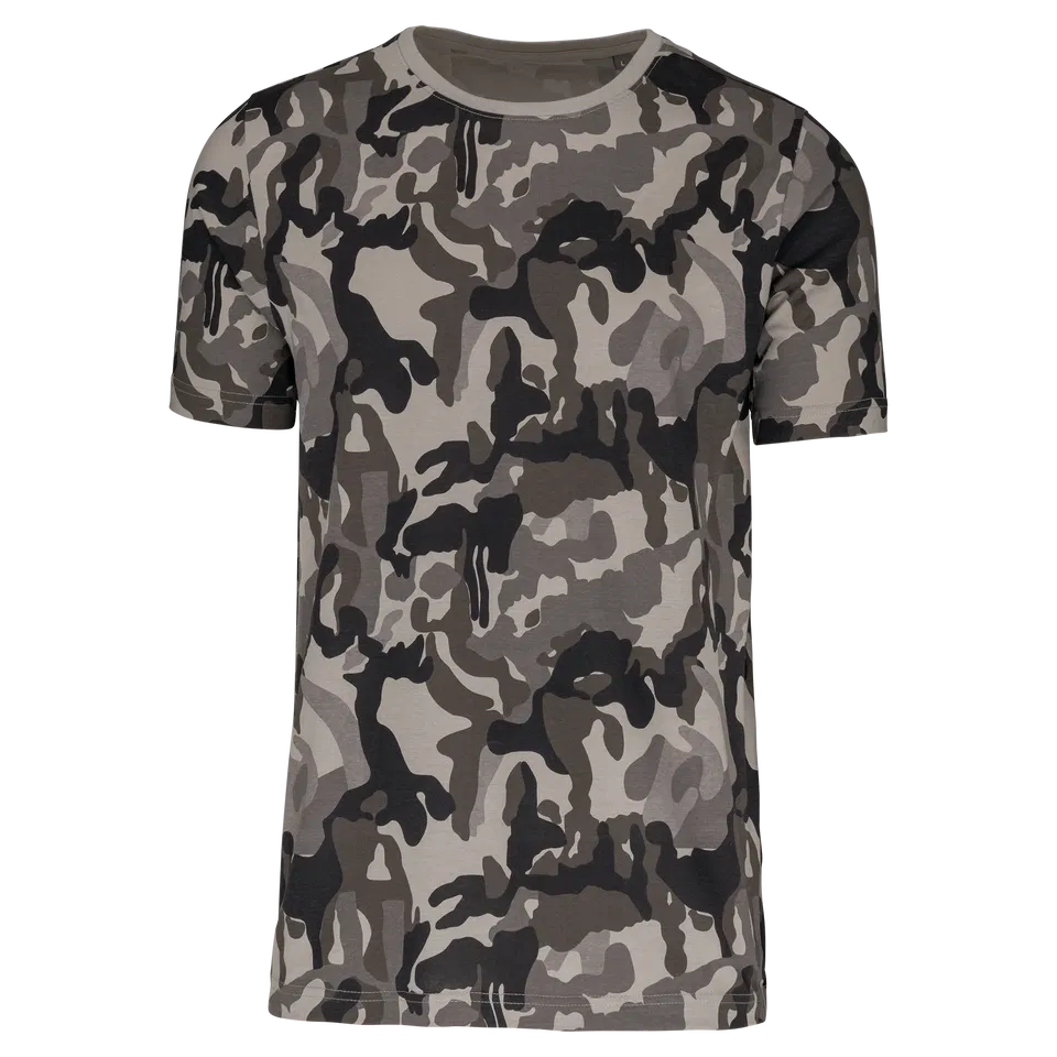 Camiseta camuflaje hombre