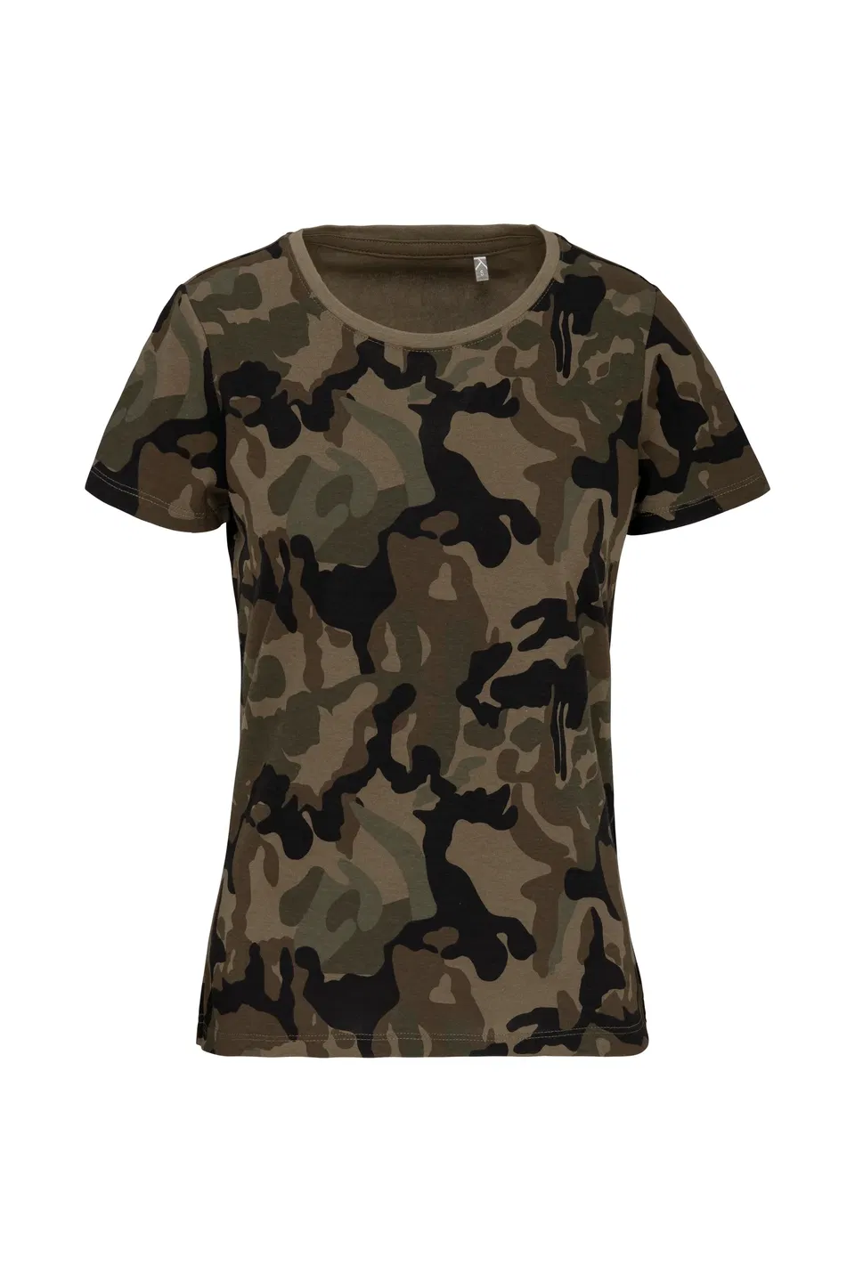 Camiseta camuflaje mujer