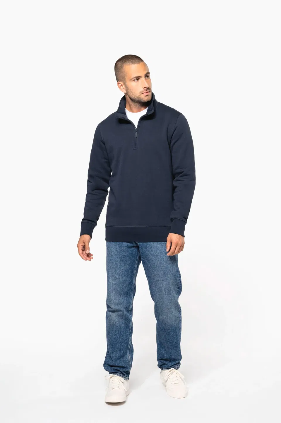 Sudadera 1/4 Cremallera