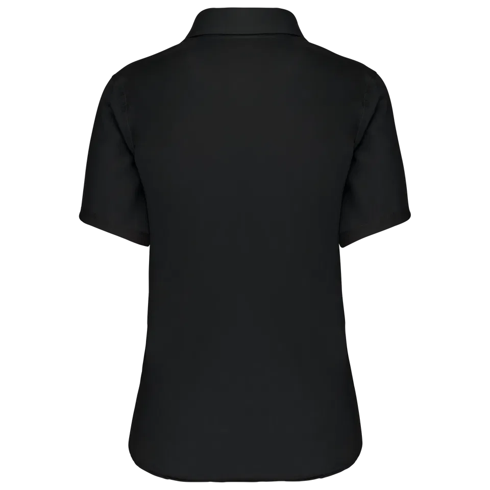 Camisa no-plancha manga corta mujer
