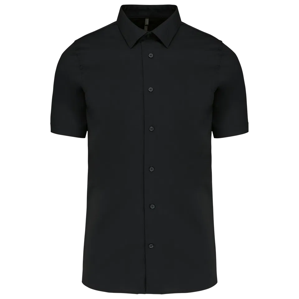 Camisa strech manga corta hombre