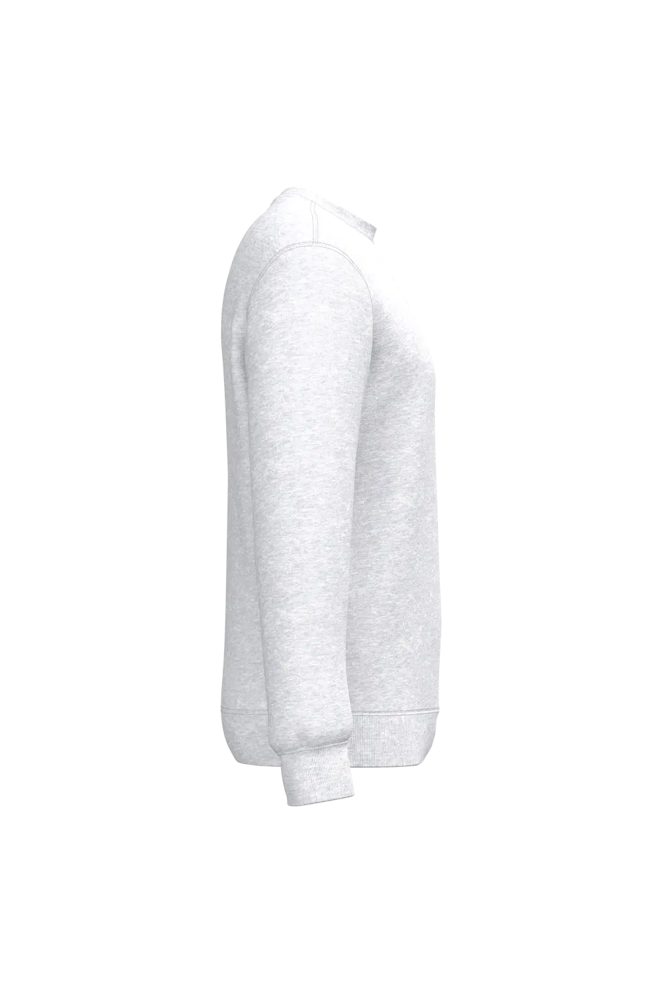 Sudadera cuello redondo reciclada unisex