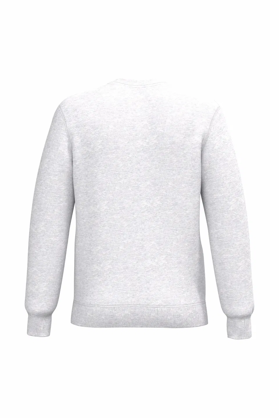Sudadera cuello redondo reciclada unisex