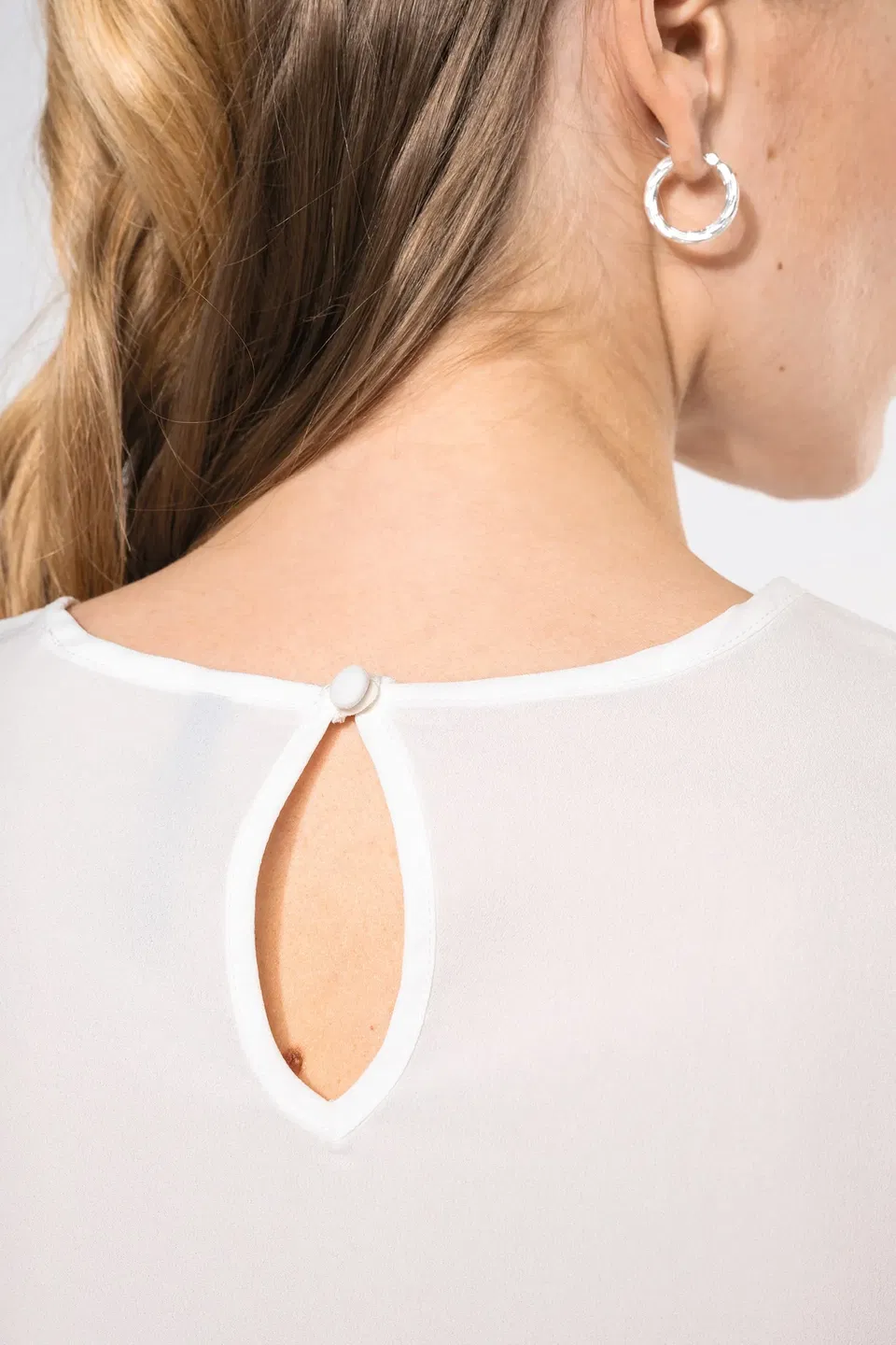 Blusa crepe mujer