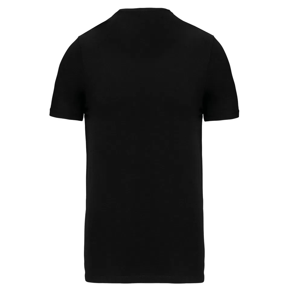 Camiseta con elastano cuello de pico hombre