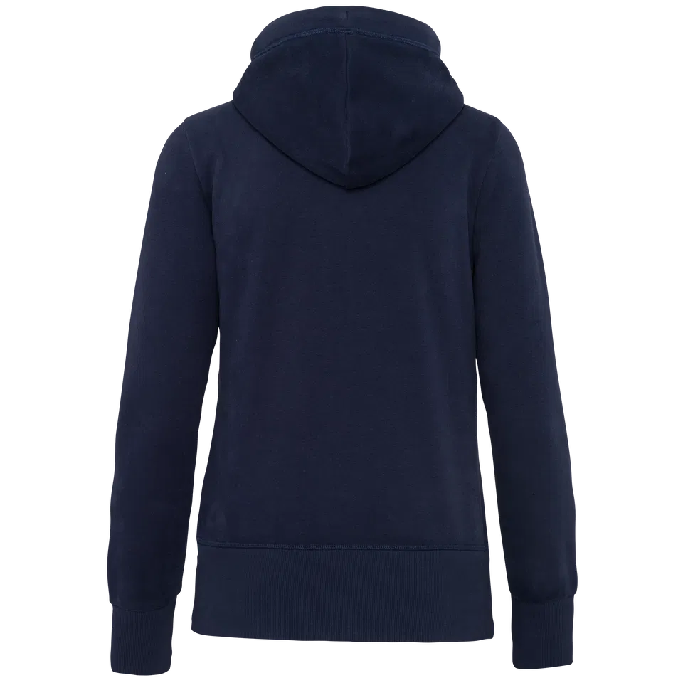 Sudadera vintage - cremallera y capucha mujer