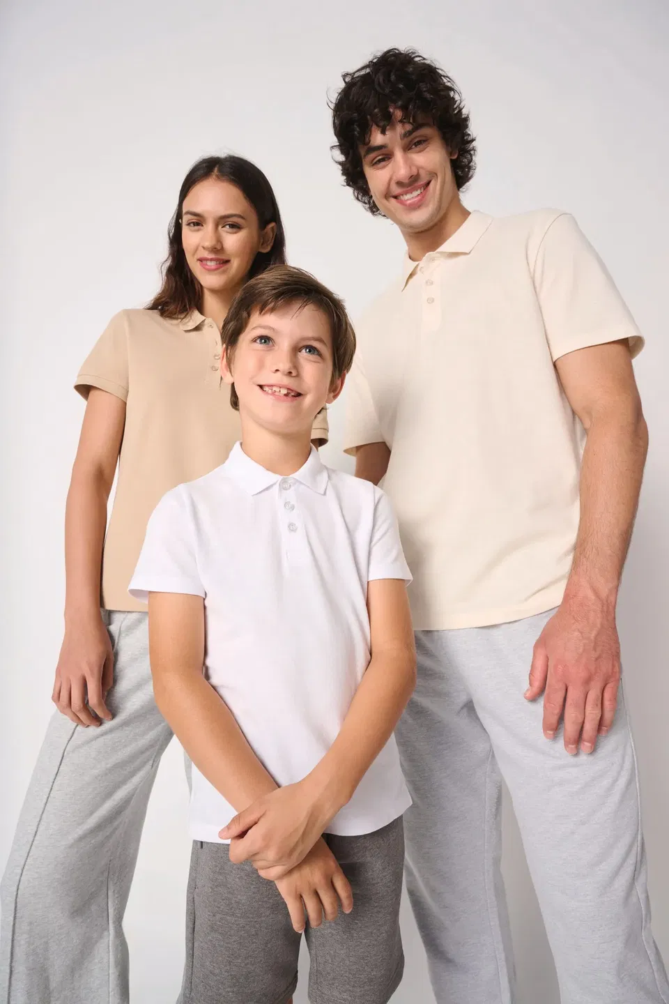 Polo punto piqué mujer