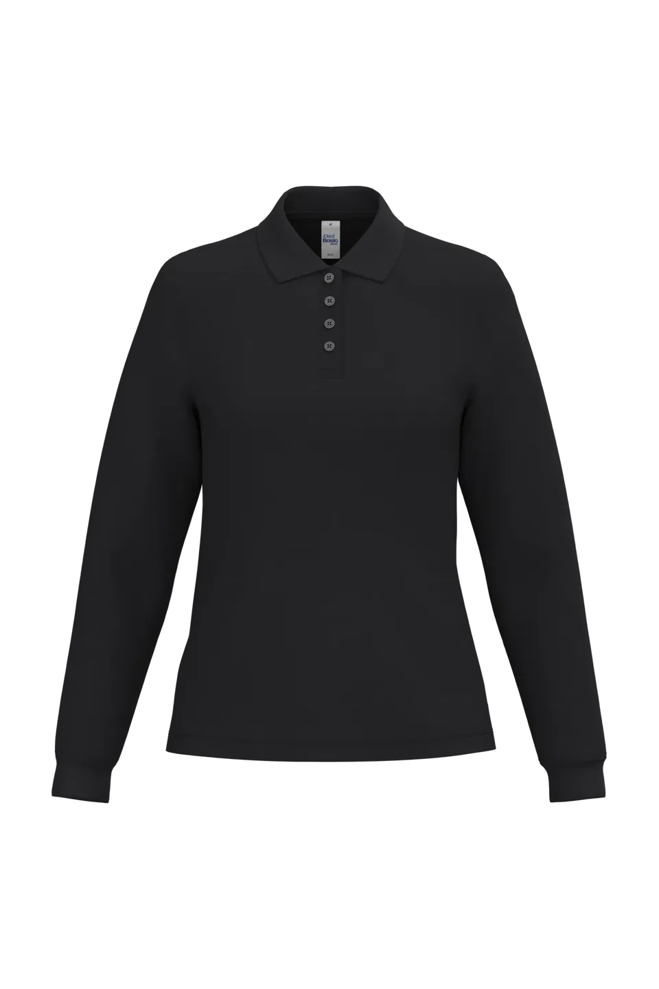 Polo punto piqué LSL mujer