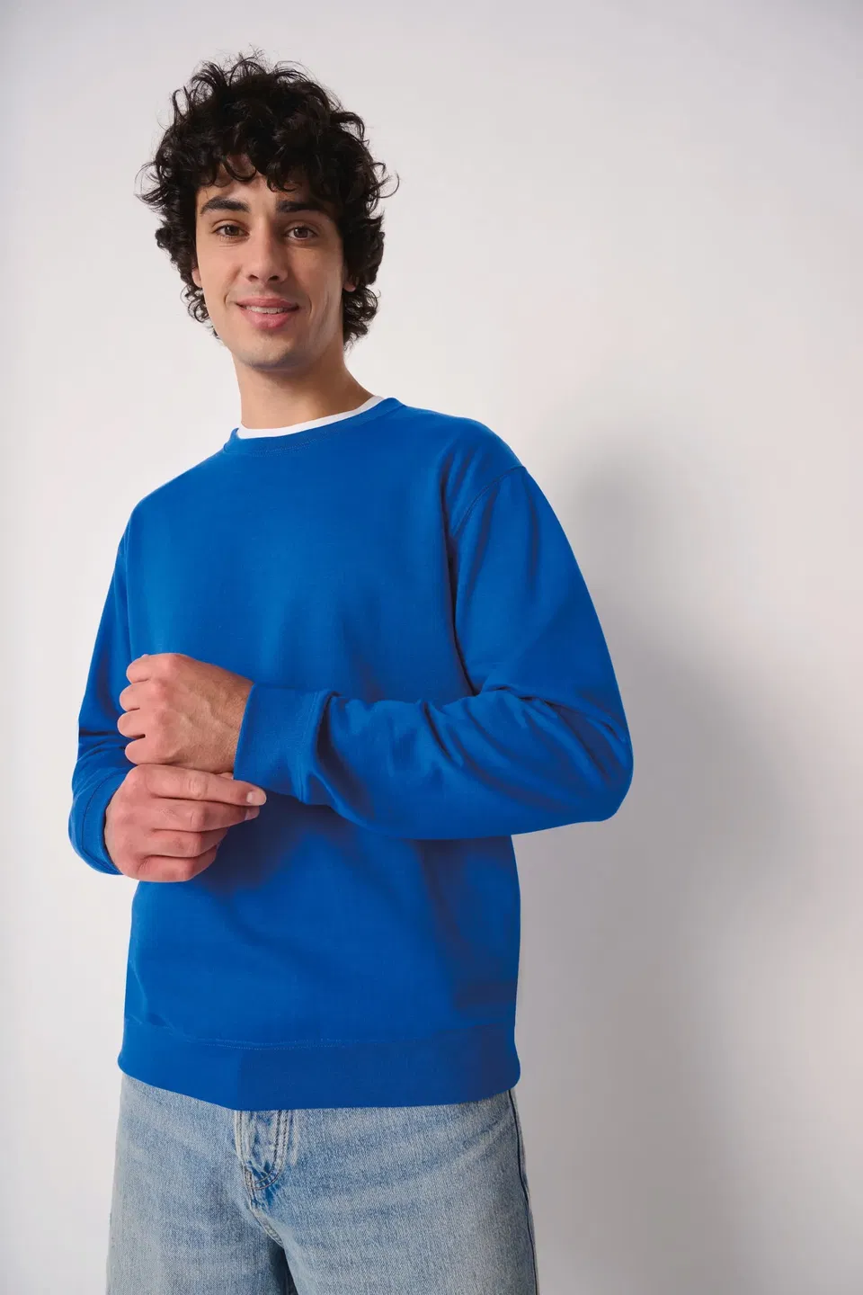 Sudadera cuello redondo unisex