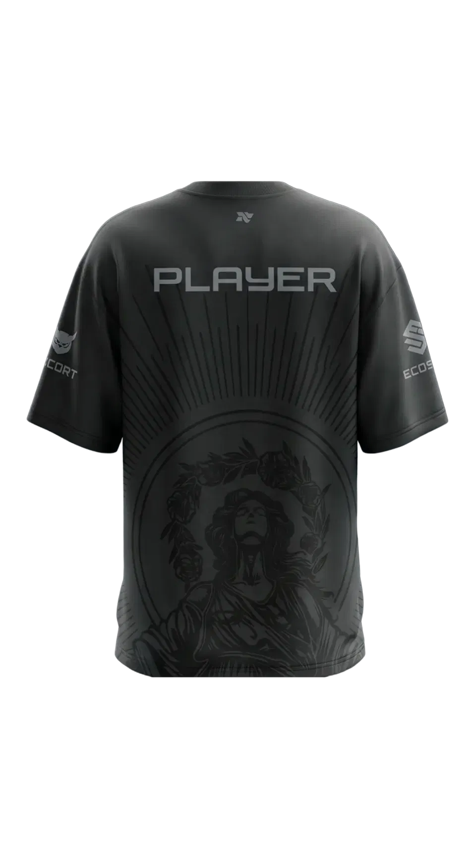 Camiseta Manga Corta Oversize Tejido Unico