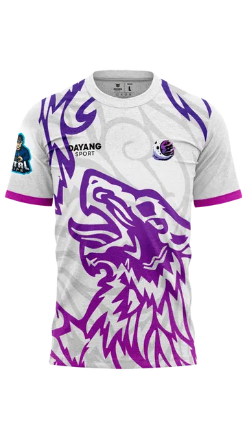 Camiseta Esport Corta White Team LunaHh Standard