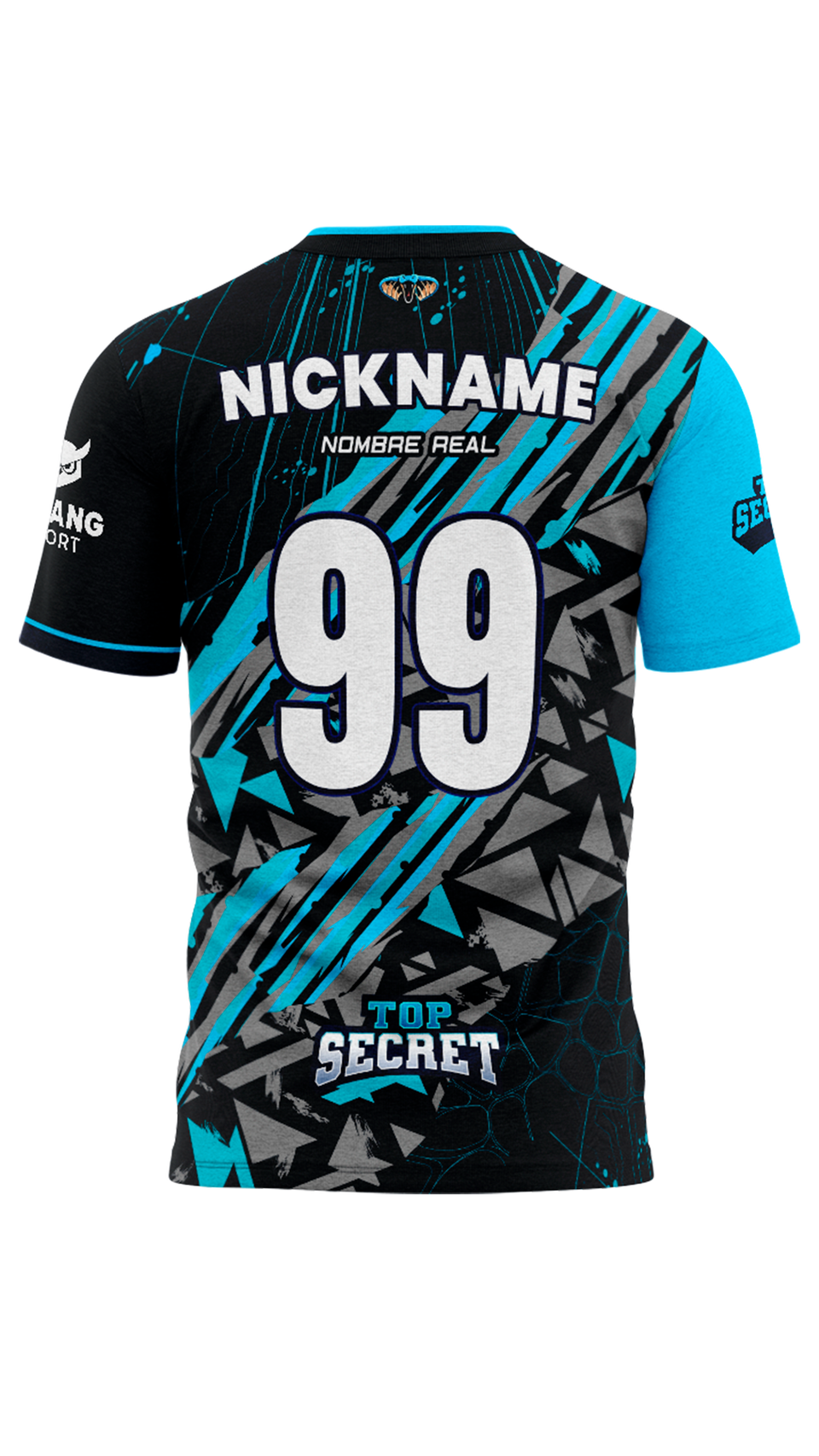 Camiseta Esports Corta Top Secret Standard