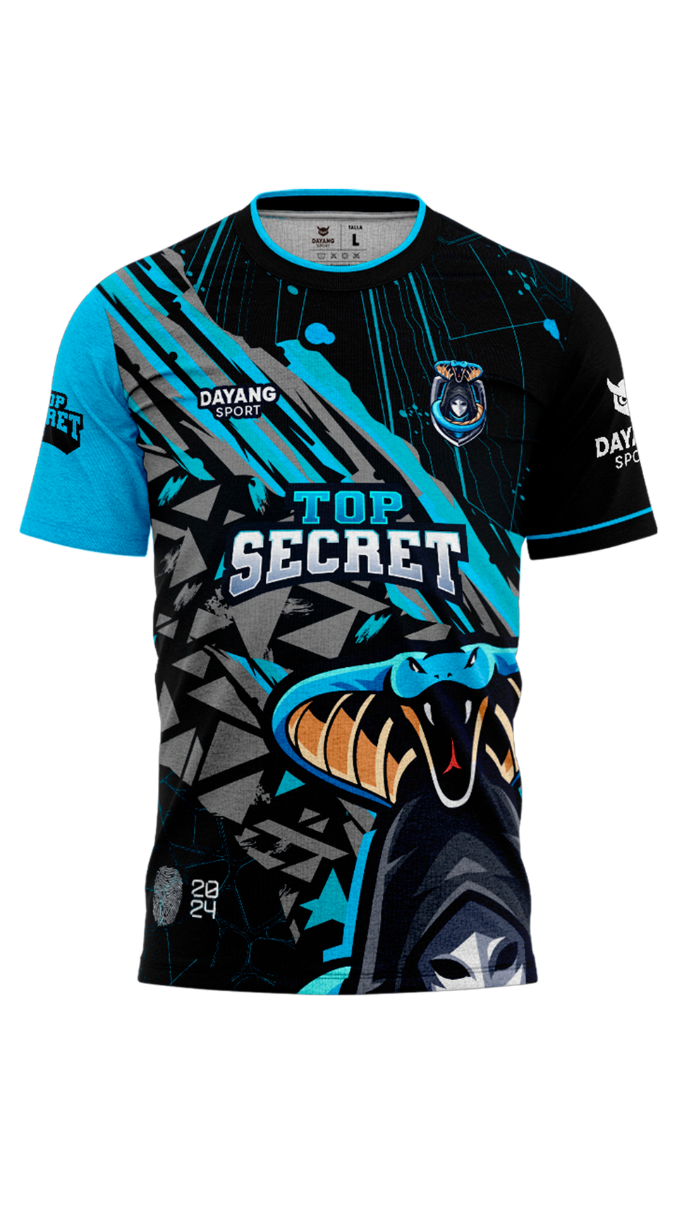 Camiseta Esports Corta Top Secret Standard