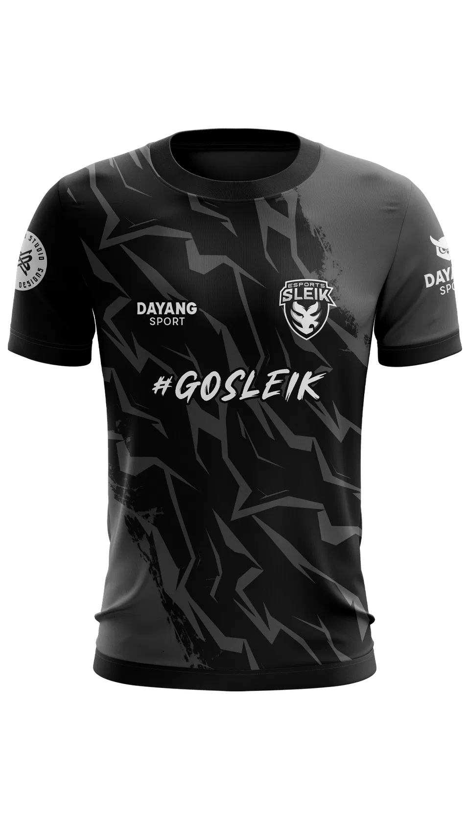 Camiseta Esports Corta Sleik eSports Black Standard