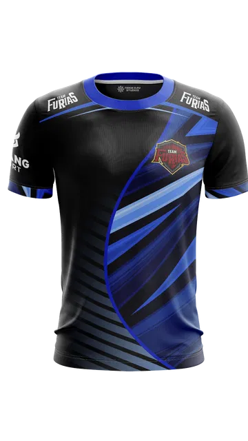 Camiseta Manga Corta Esport Azul