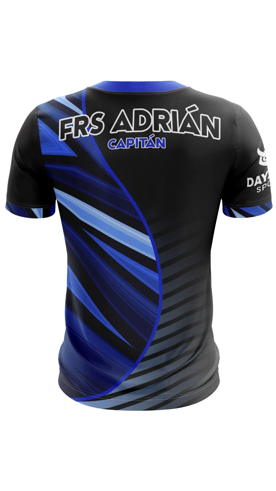 Camiseta Manga Corta Esport Azul